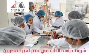 شروط دراسة الطب في مصر لغير المصريين