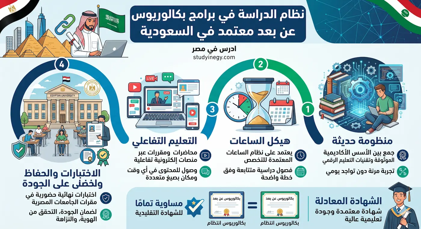 بكالوريوس عن بعد معتمد في السعودية