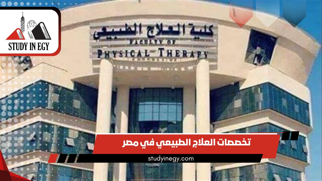 تخصصات العلاج الطبيعي في مصر