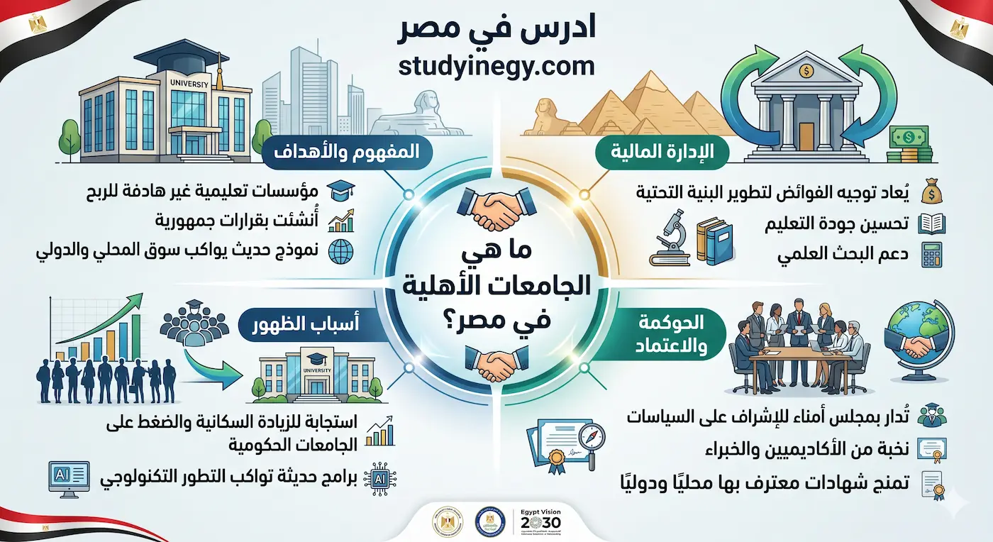 الجامعات الأهلية في مصر