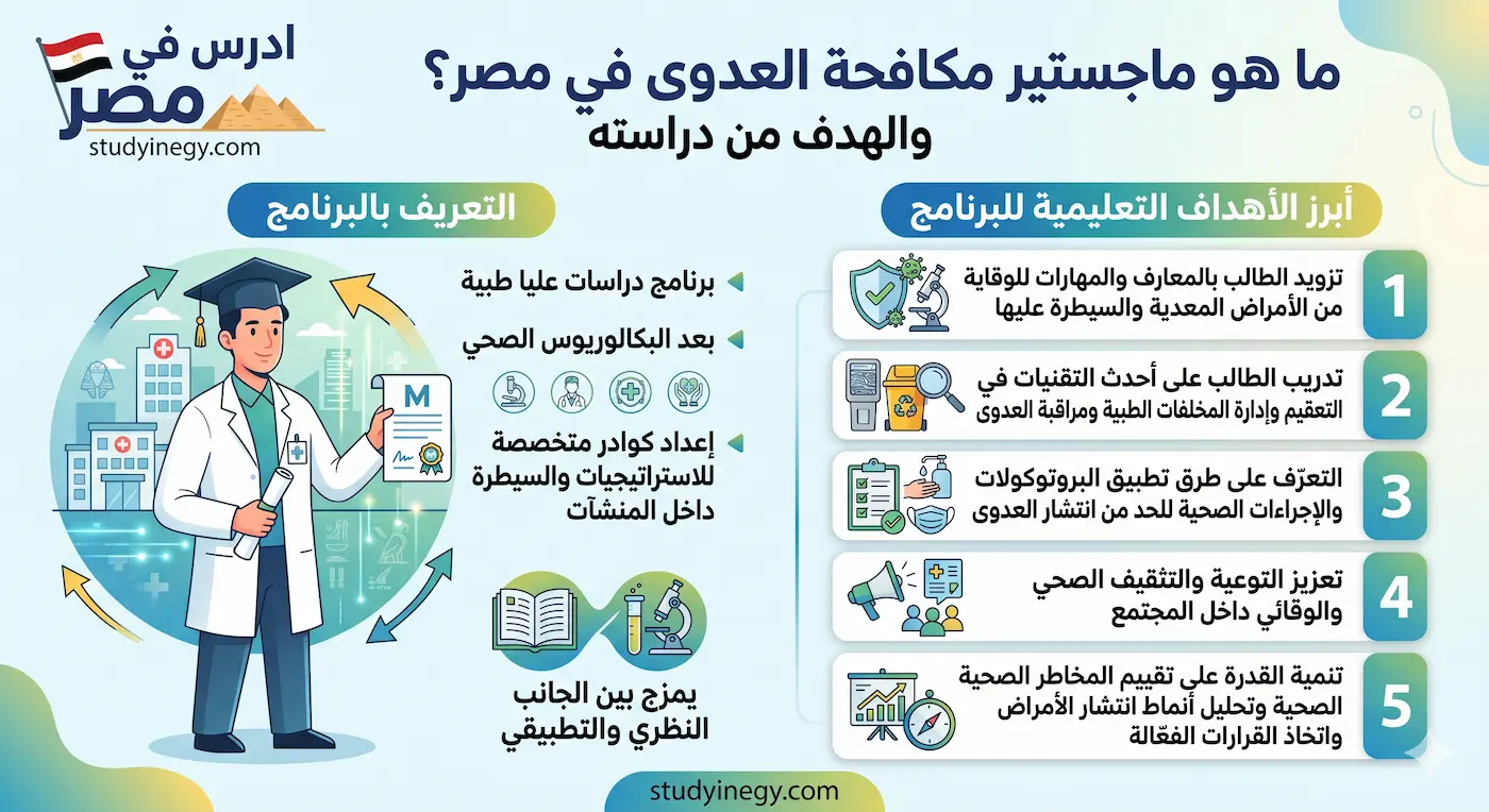 ماجستير مكافحة العدوى في مصر