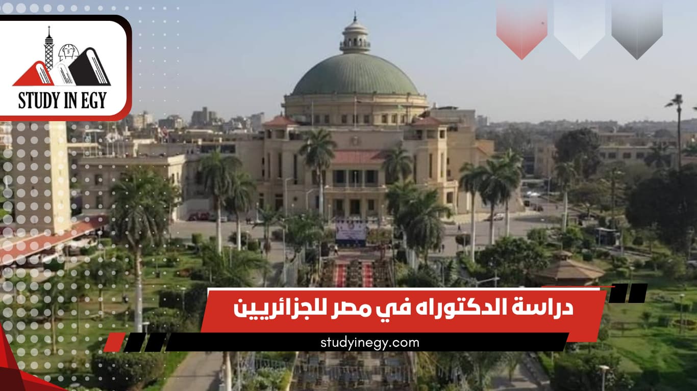 دراسة الدكتوراه في مصر للجزائريين