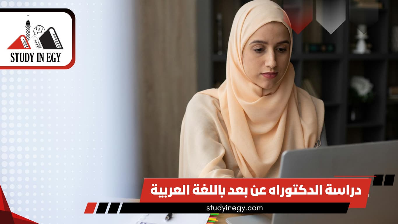 دراسة الدكتوراه عن بعد باللغة العربية دراسة الدكتوراه عن بعد باللغة العربية