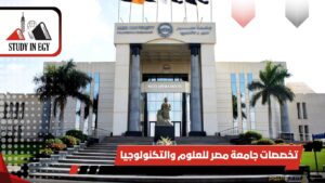 تخصصات جامعة مصر للعلوم والتكنولوجيا