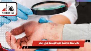 كم سنة دراسة طب الجلدية في مصر