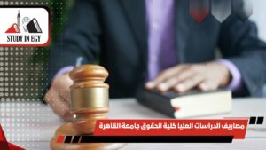 مصاريف الدراسات العليا كلية الحقوق جامعة القاهرة