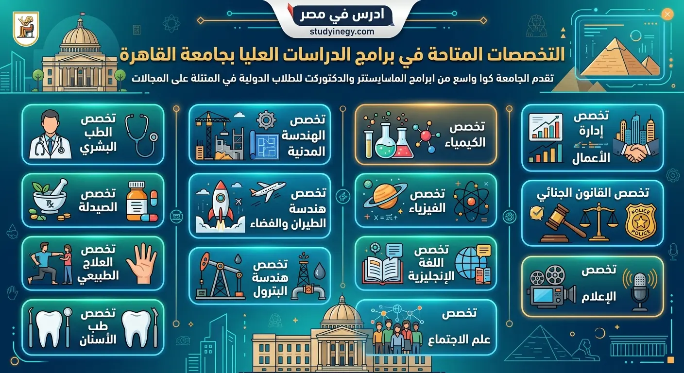 الدراسات العليا بجامعة القاهرة