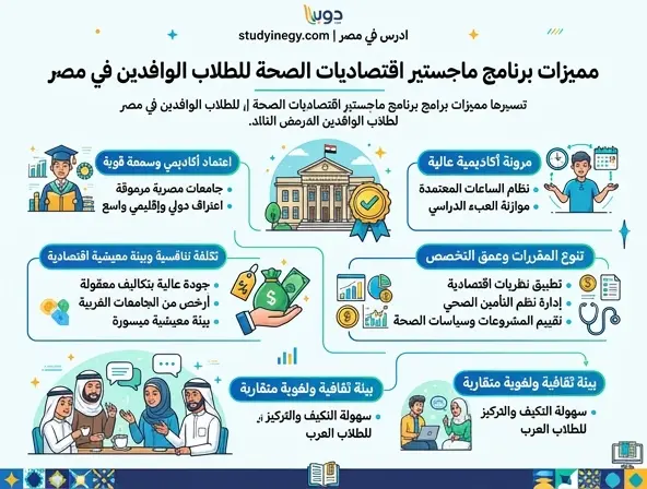 دراسة ماجستير اقتصاديات الصحة في مصر