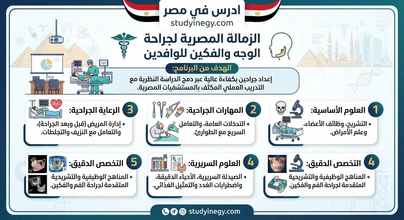 الزمالة المصرية لجراحة الوجه والفكين